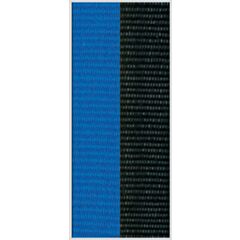 blauw-zwart Halslint