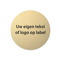Round tekstlabel Ø25mm